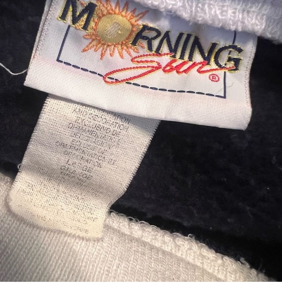 Vintage Christmas Sweatshirt Snowman Holiday Winter size Large Morning Sun 90’s - Picture 4 of 5